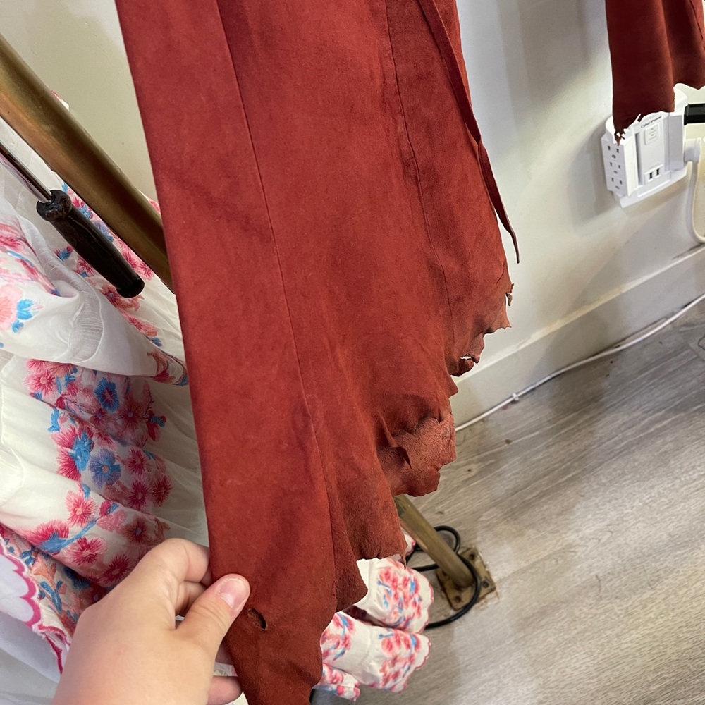 One Teaspoon Suede Rocker Pants - Picture 4 of 9